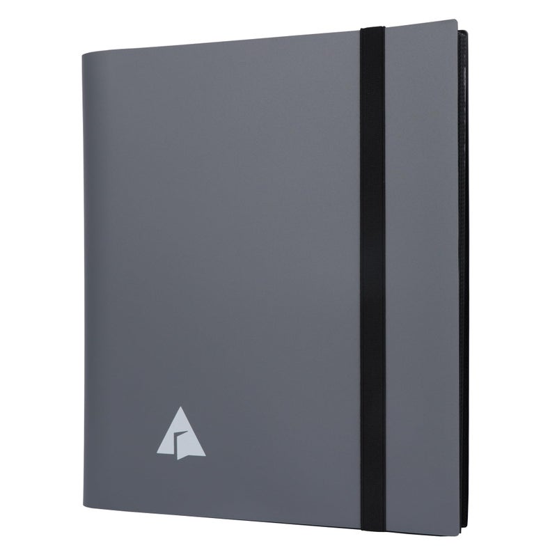 Alteagle 9 Pocket Trading Card Album Binder, Holds 828 Cards Side Loading Pocket Album for TCG -Gray - Image 1